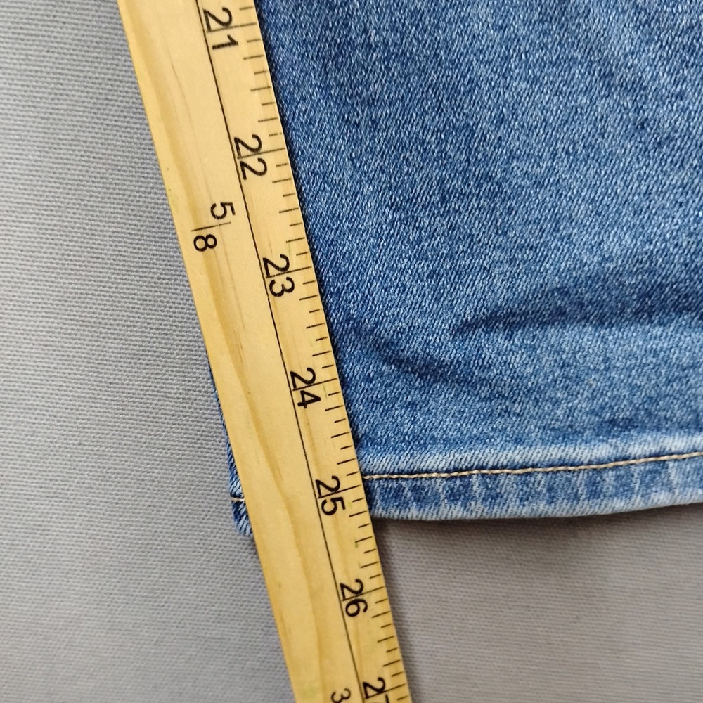 American Eagle Mom Jean Womens 6 Short Medium Wash High Rise Denim Pants - Picture 5 of 8